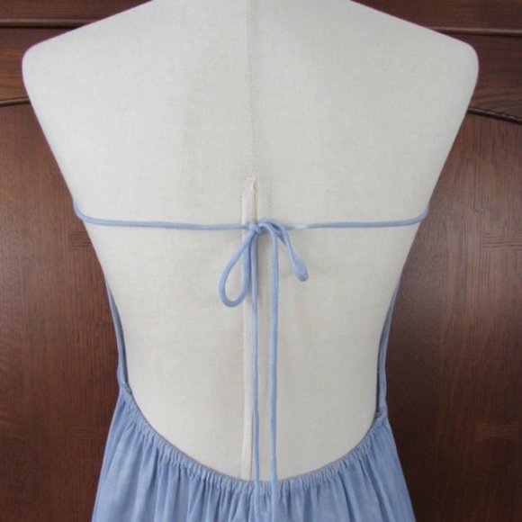 Sugar & Cream Tie-Dye Halter Maxi Dress - Picture 4 of 12